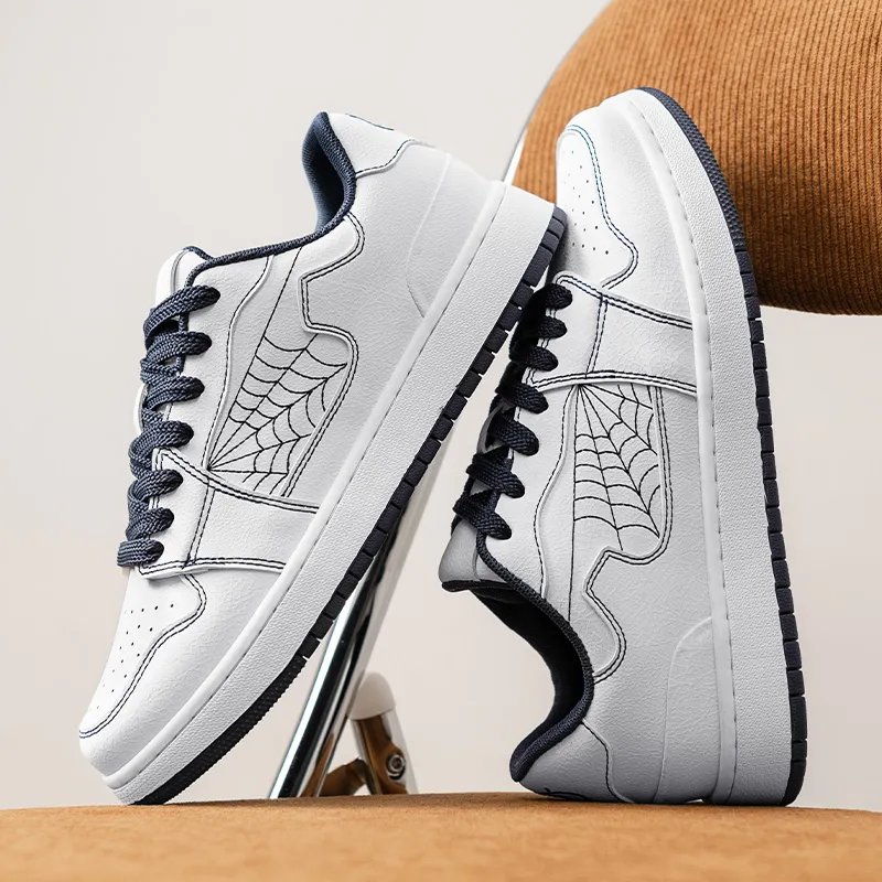 VAEL Time Travel Coverage Slip Resistant Cushioning Abrasion Resistant Balance Low Top Skateboard Shoes Men's-1