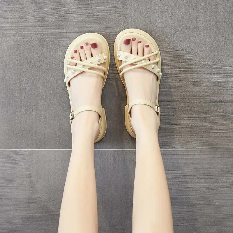 VAEL One Strap Sandals Women's-12