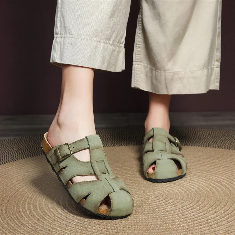 VAEL Closed Toe Slippers Women's-4