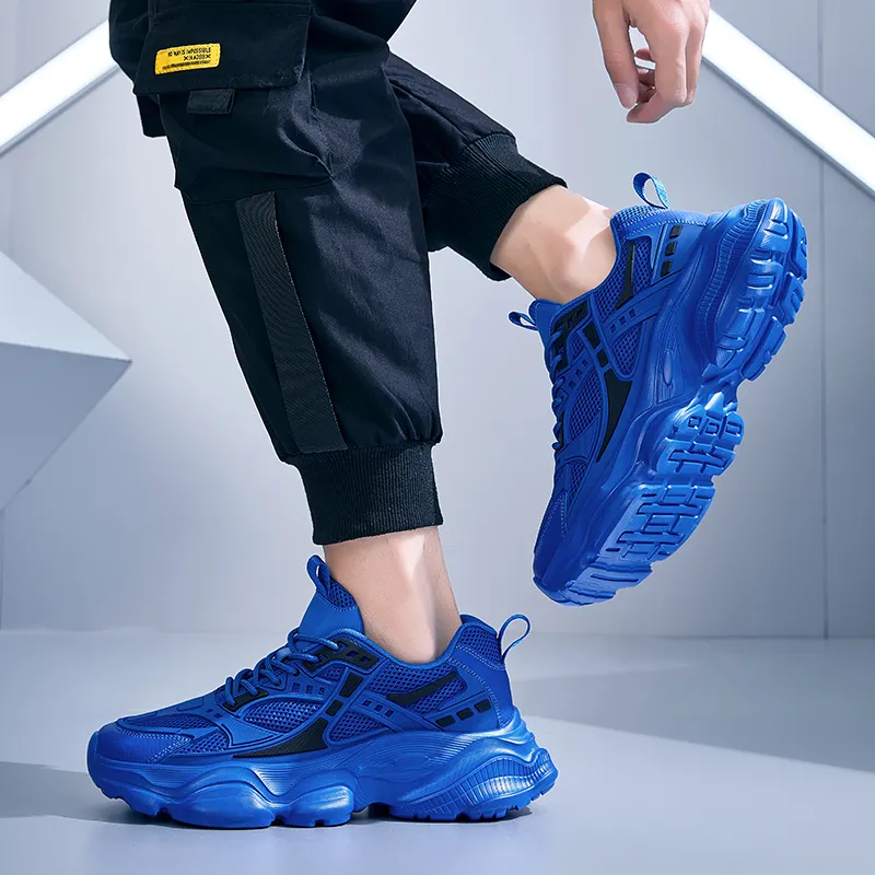 VAEL Slip Resistant And Abrasion Resistant Coverage Low Top Chunky Sneakers Men's-8