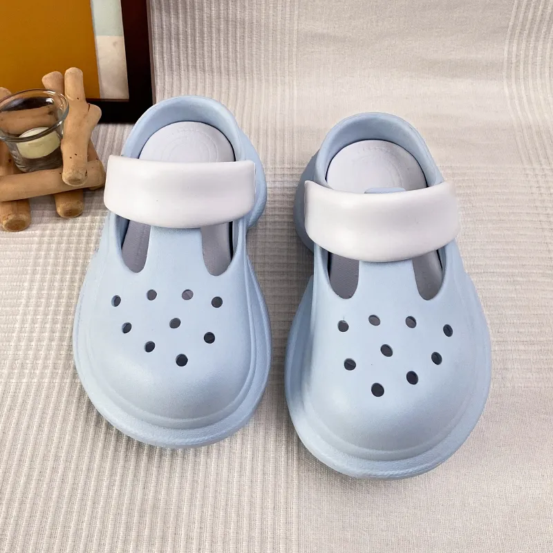 VAEL Cloud Plain Shoes Clogs Women's-15