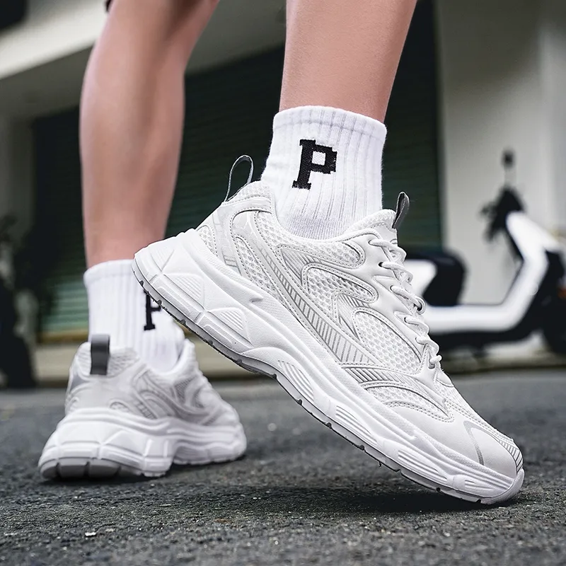 VAEL Fashion Vintage Trendy Shoe Collection Cushioning Slip Resistant Low Top Chunky Sneakers Men's-9