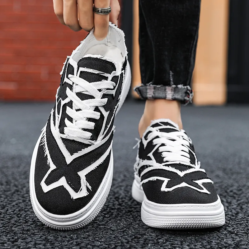 VAEL Low Top Canvas Shoes Men's-4