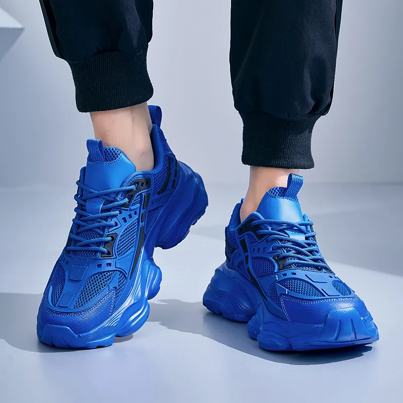 VAEL Slip Resistant And Abrasion Resistant Coverage Low Top Chunky Sneakers Men's-7
