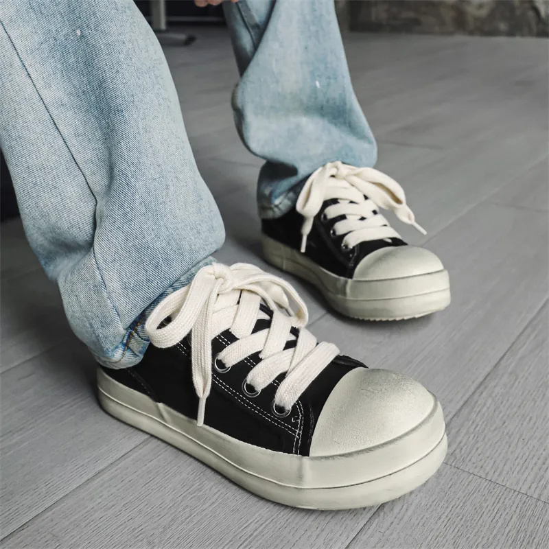 VAEL Graphene Wave Coverage Slip Resistant Cushioning Abrasion Resistant Low Top Skateboard Shoes Men's-4