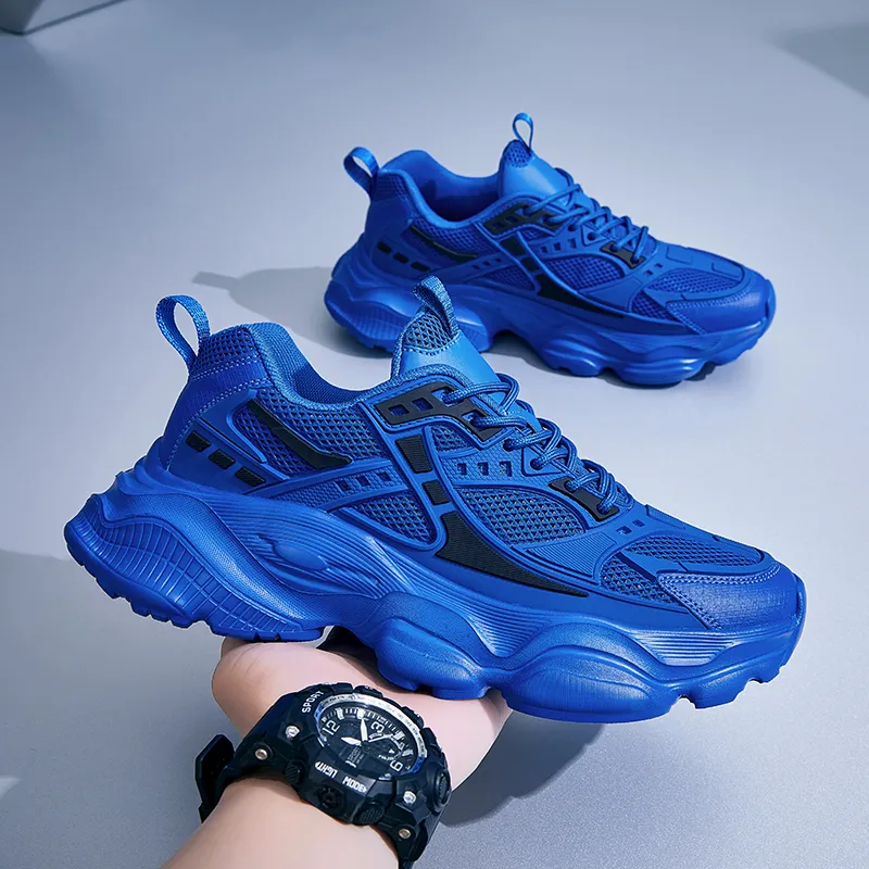 VAEL Slip Resistant And Abrasion Resistant Coverage Low Top Chunky Sneakers Men's-6