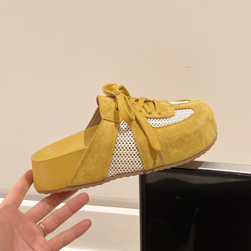 VAEL Rubber Sole Odor Resistant Abrasion Resistant Slip Resistant Antibacterial Closed Toe Slippers Women's-9