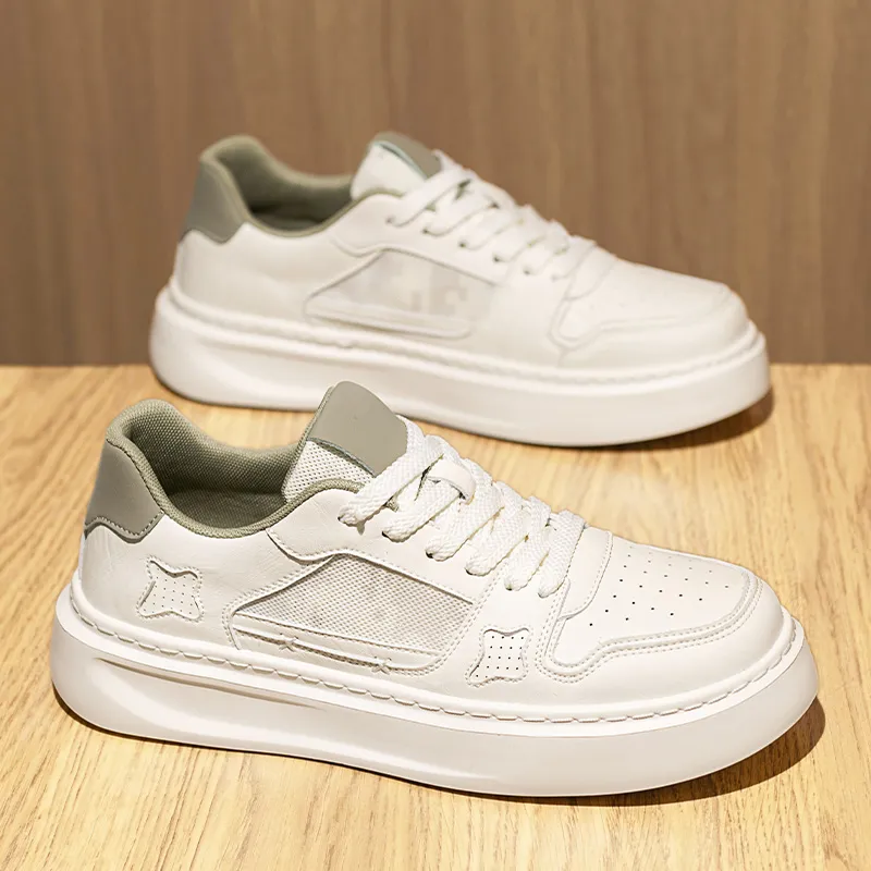 VAEL Coverage Slip Resistant Cushioning Abrasion Resistant Breathable Height Increasing Low Top Skateboard Shoes Men's-12
