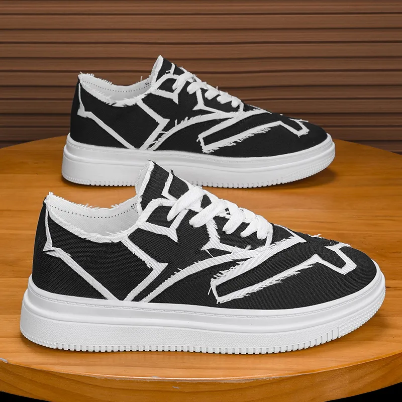 VAEL Low Top Canvas Shoes Men's-3