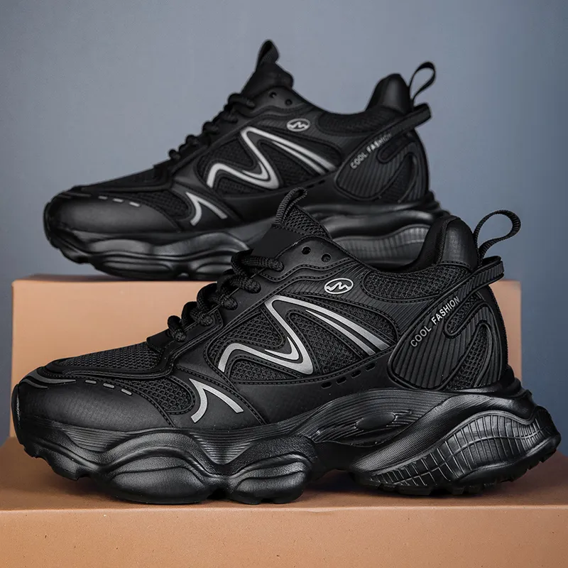 VAEL Cushioning Breathable Moisture-Wicking Low-Top Chunky Sneakers Unisex-8