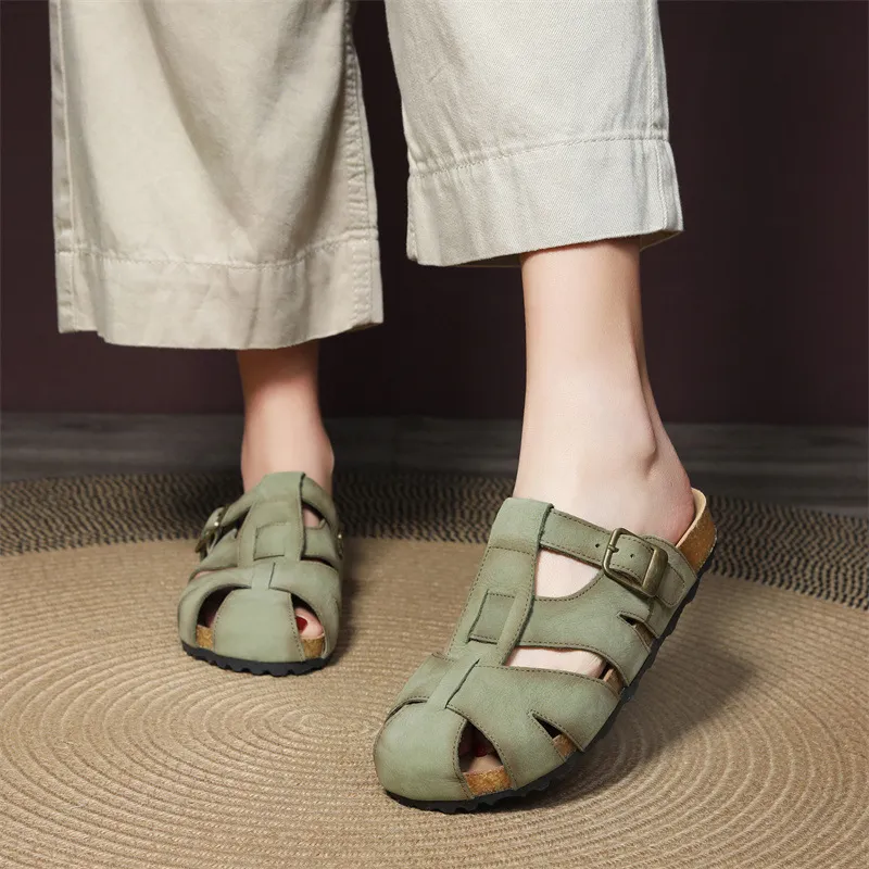 VAEL Closed Toe Slippers Women's-3