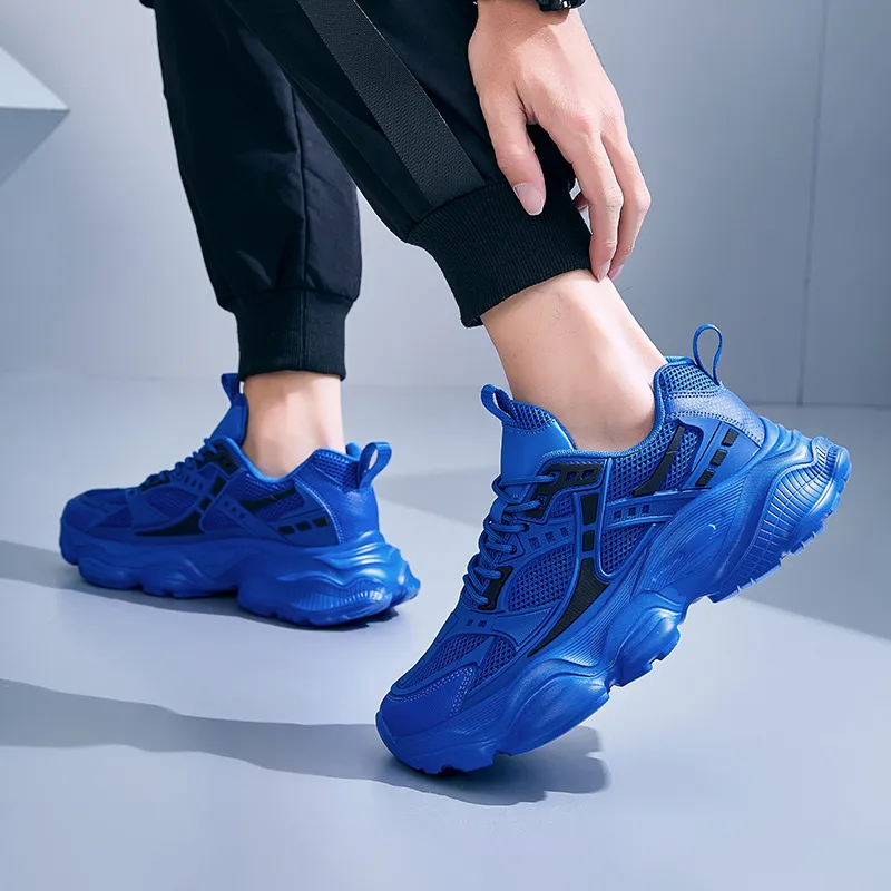 VAEL Slip Resistant And Abrasion Resistant Coverage Low Top Chunky Sneakers Men's-9