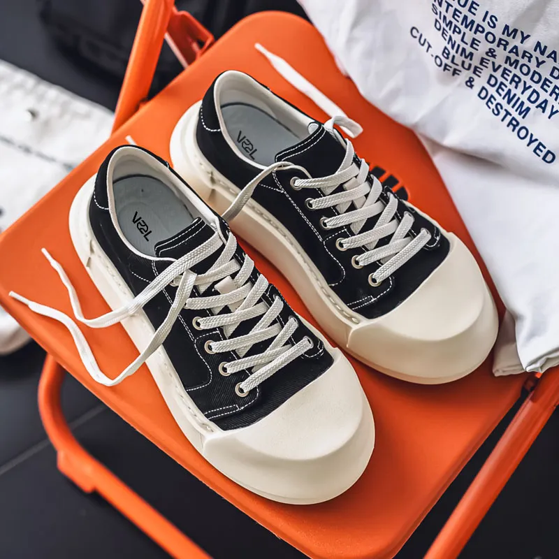 VAEL Low Top Canvas Shoes Men's-4