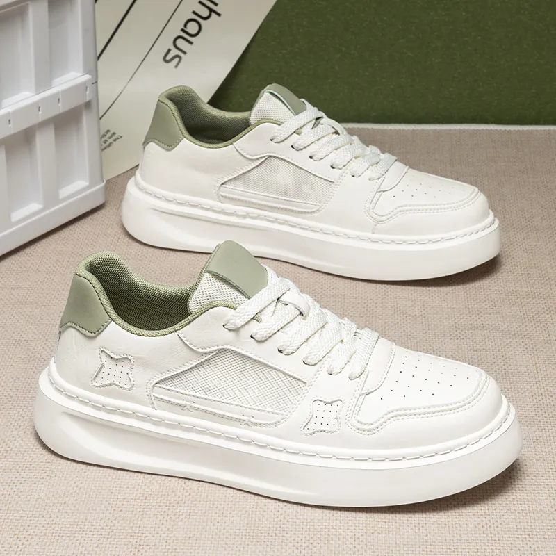 VAEL Coverage Slip Resistant Cushioning Abrasion Resistant Breathable Height Increasing Low Top Skateboard Shoes Men's-10
