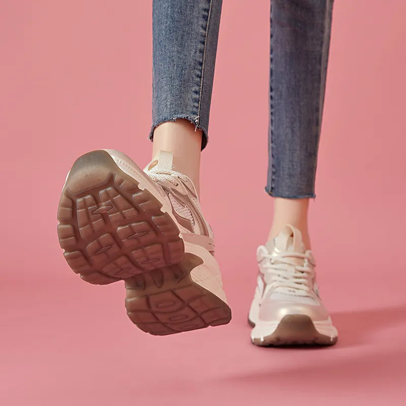 VAEL Cushioned Wear Resistant Coverage Low Top Chunky Sneakers Women's-9
