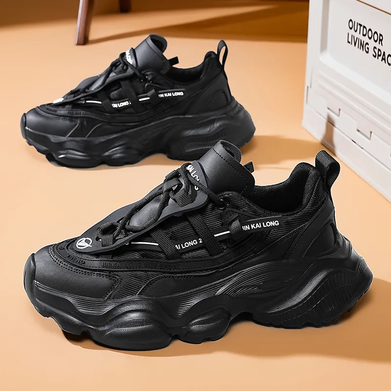 VAEL Cushioning, Breathable, Moisture Wicking Low Top Chunky Sneakers Unisex-8