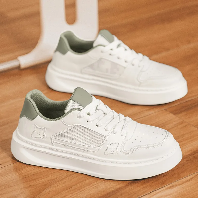 VAEL Coverage Slip Resistant Cushioning Abrasion Resistant Breathable Height Increasing Low Top Skateboard Shoes Men's-9