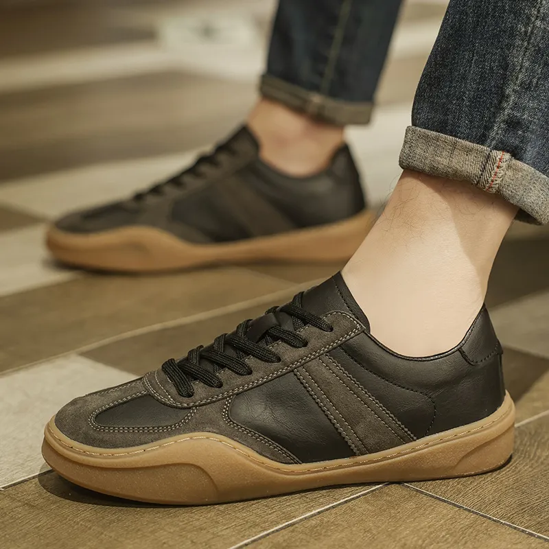 VAEL Anti Slip Wear Resistant Low Top Skateboard Shoes Unisex-4