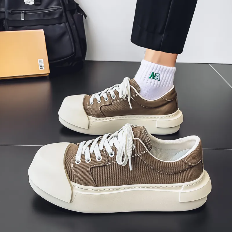 VAEL Low Top Canvas Shoes Men's-7