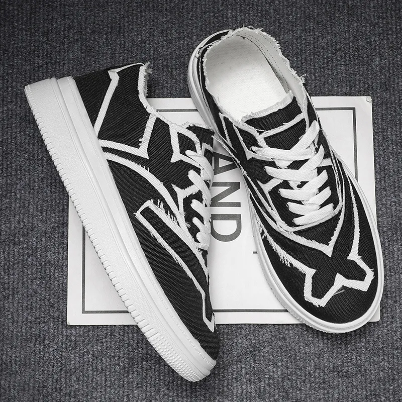 VAEL Low Top Canvas Shoes Men's-1