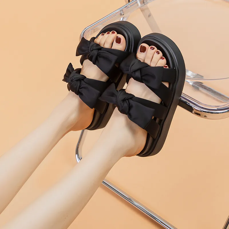VAEL Slide Slippers Women's Black-6