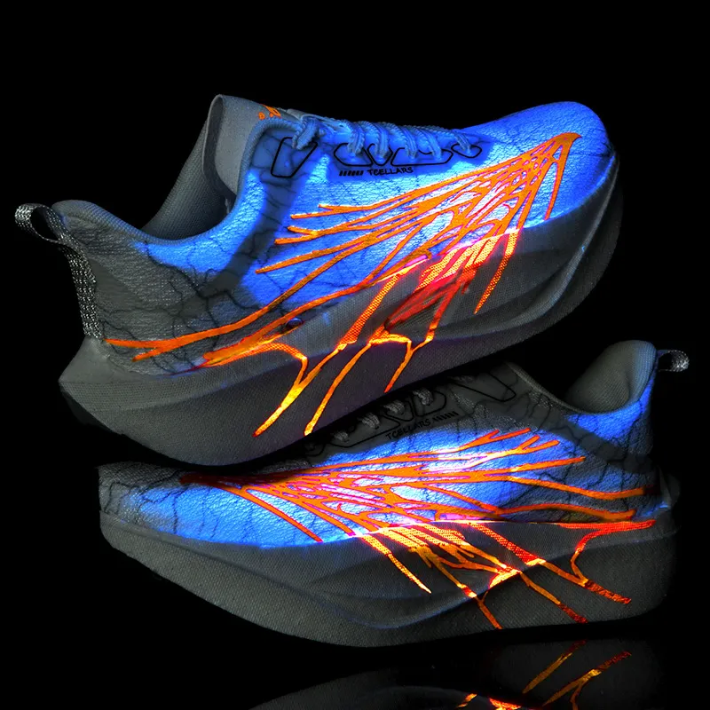 TCELLARS Cushioning, Breathable Coverage, Support, Balance, Rebound Low Top Running Shoes Unisex-6