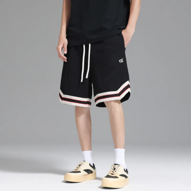 UNKNOWTAL Casual Shorts Unisex Black-9