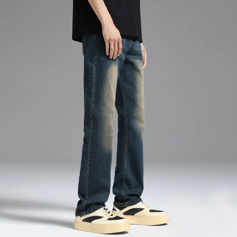 UNKNOWTAL Jeans Unisex Vintage Blue-23