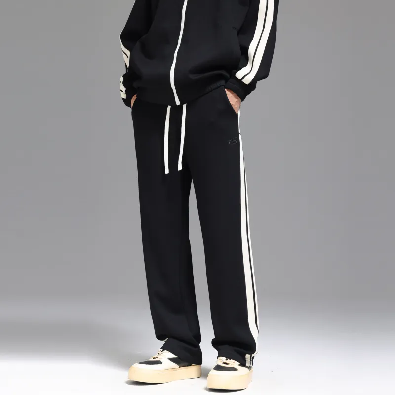 UNKNOWTAL Casual Pants Unisex Black-6