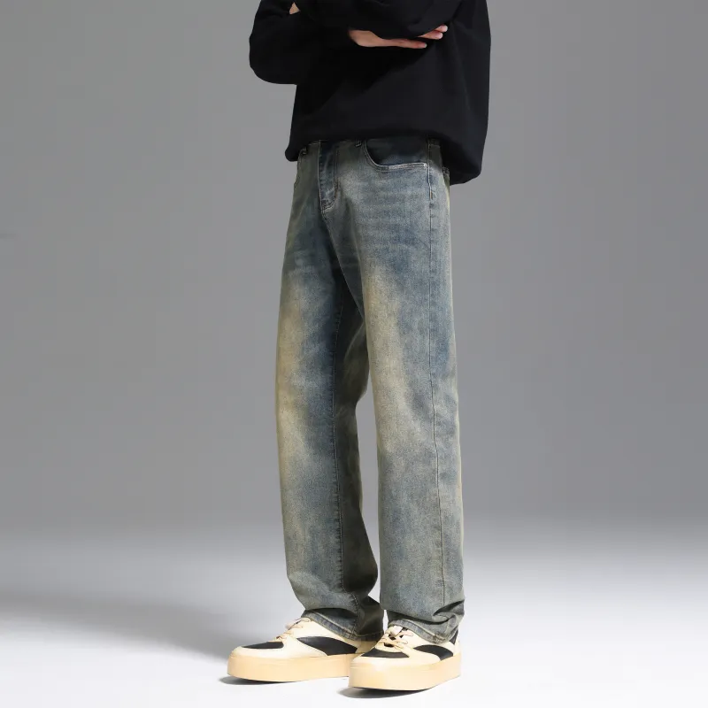 UNKNOWTAL Jeans Unisex Vintage Blue-8