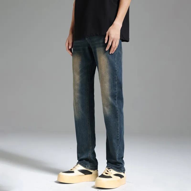 UNKNOWTAL Jeans Unisex Vintage Blue-25