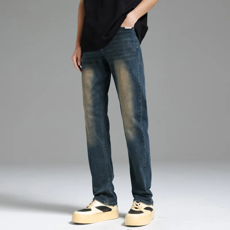 UNKNOWTAL Jeans Unisex Vintage Blue-27