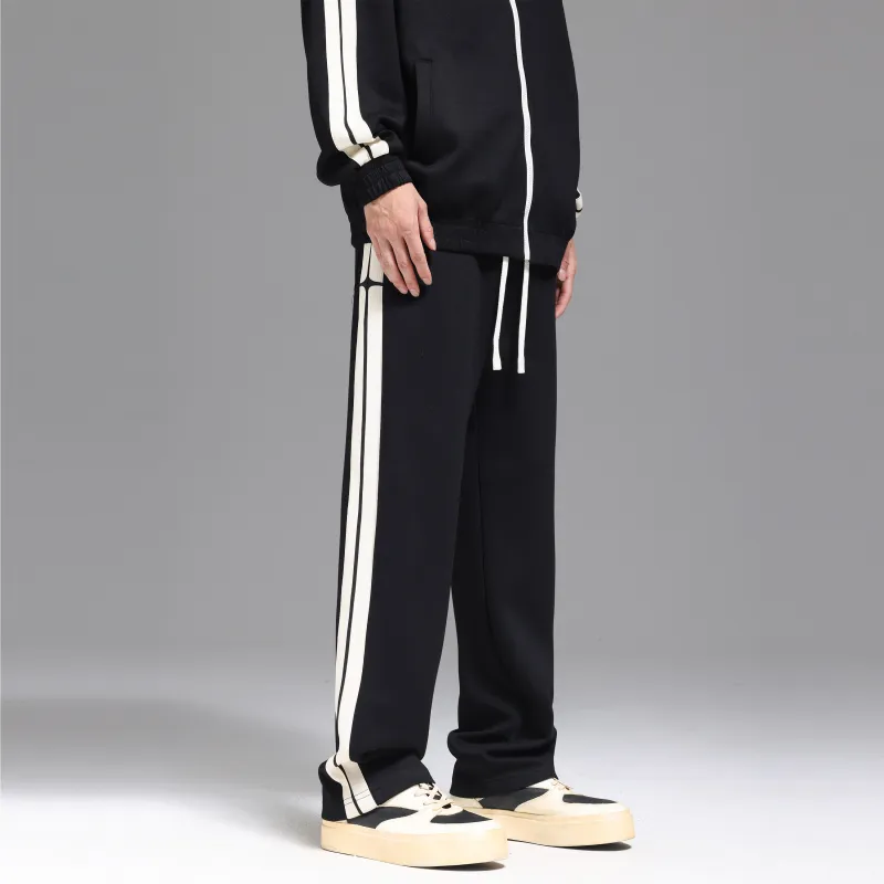 UNKNOWTAL Casual Pants Unisex Black-2