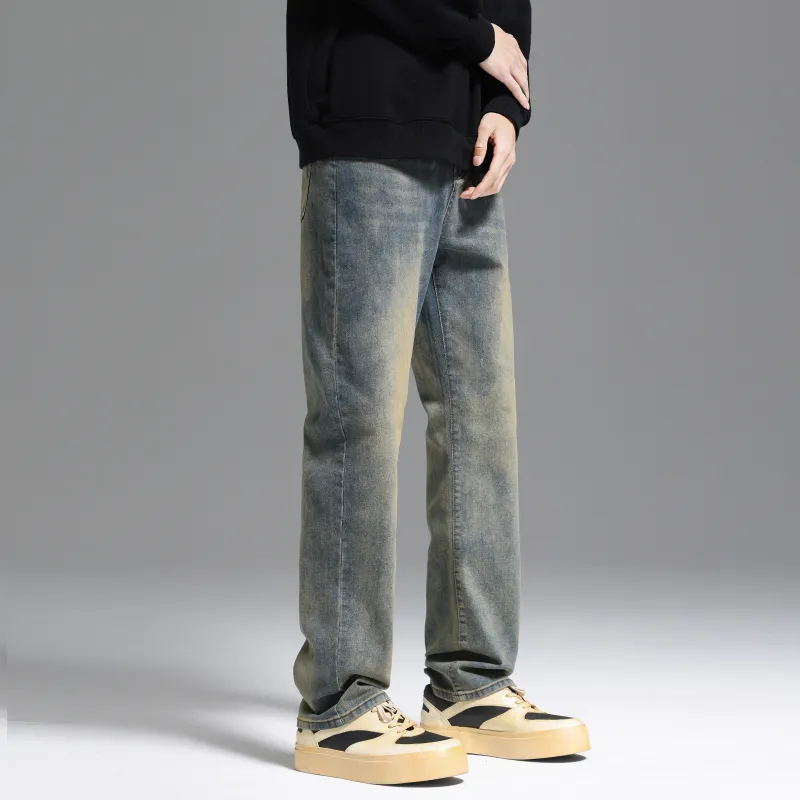 UNKNOWTAL Jeans Unisex Vintage Blue-4