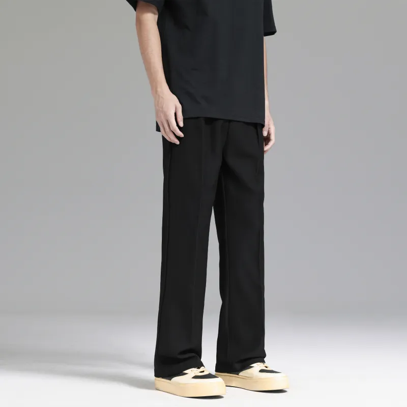 UNKNOWTAL Business Suit Pants Unisex Black-4