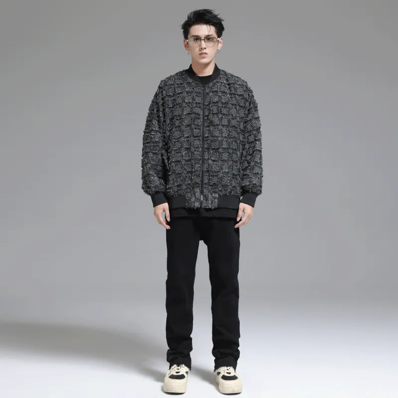 UNKNOWTAL Jacket Unisex Black Gray-10