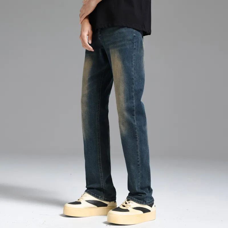 UNKNOWTAL Jeans Unisex Vintage Blue-21