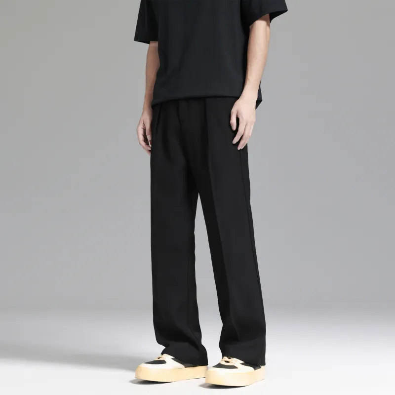 UNKNOWTAL Business Suit Pants Unisex Black-2