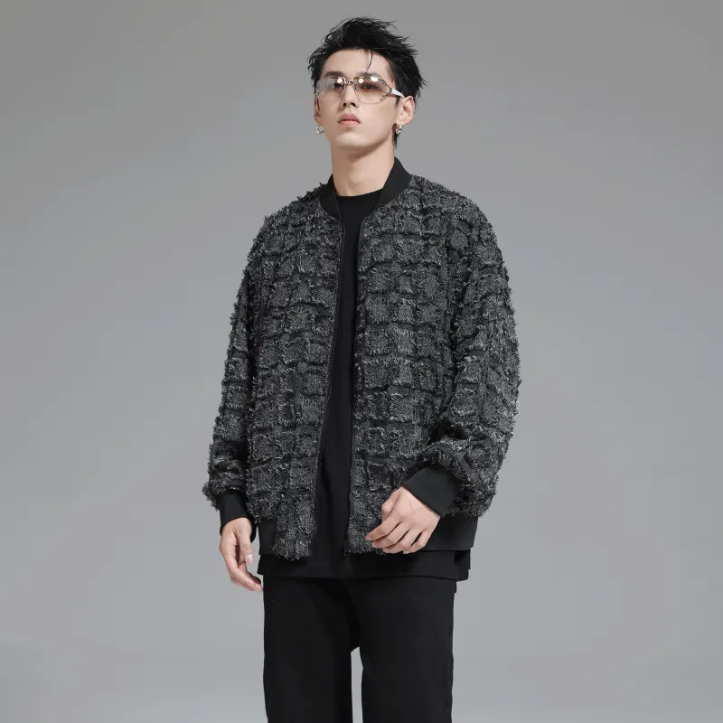 UNKNOWTAL Jacket Unisex Black Gray-5