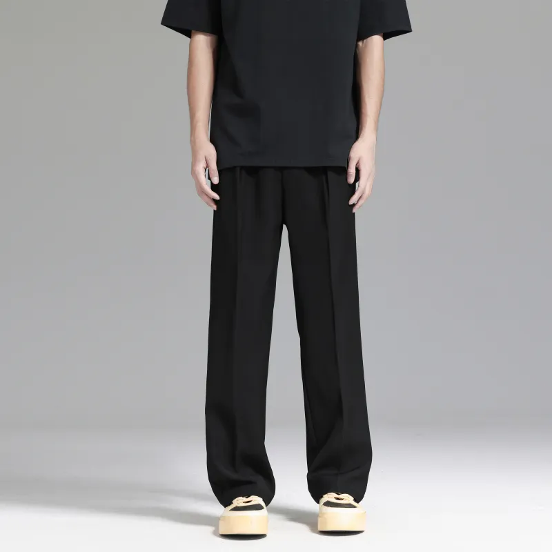 UNKNOWTAL Business Suit Pants Unisex Black-3
