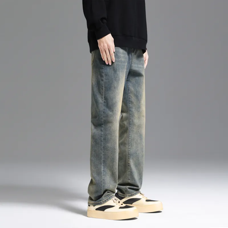 UNKNOWTAL Jeans Unisex Vintage Blue-3