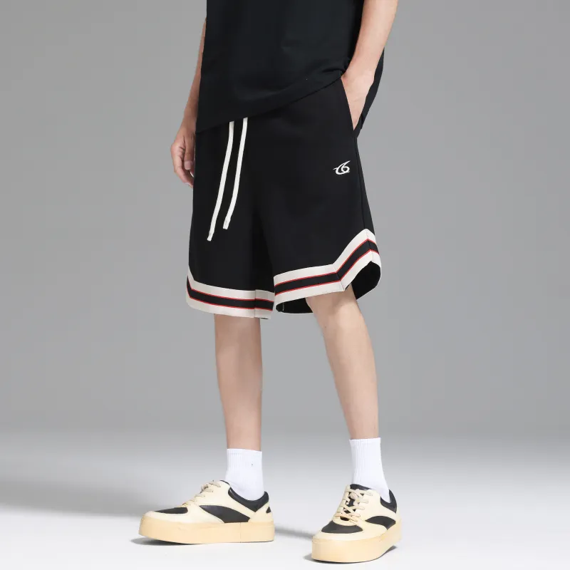 UNKNOWTAL Casual Shorts Unisex Black-2