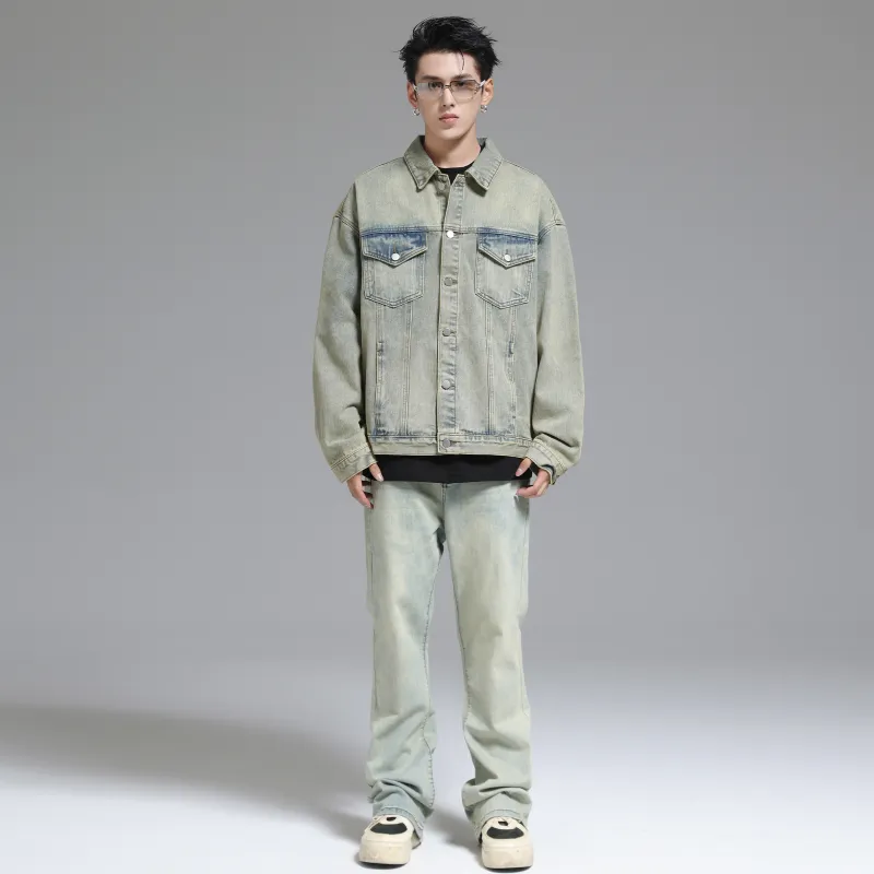 UNKNOWTAL Denim Jackets Unisex-8