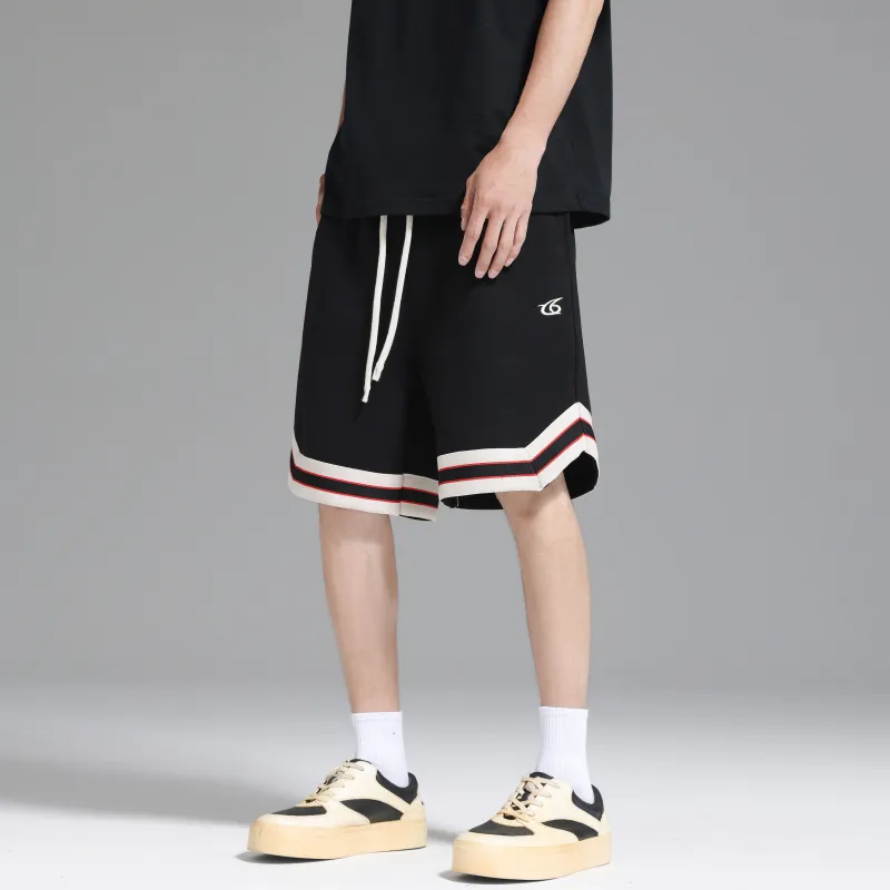 UNKNOWTAL Casual Shorts Unisex Black-7
