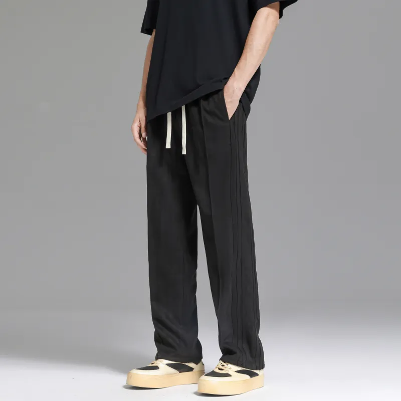 UNKNOWTAL Casual Pants Unisex Black-2