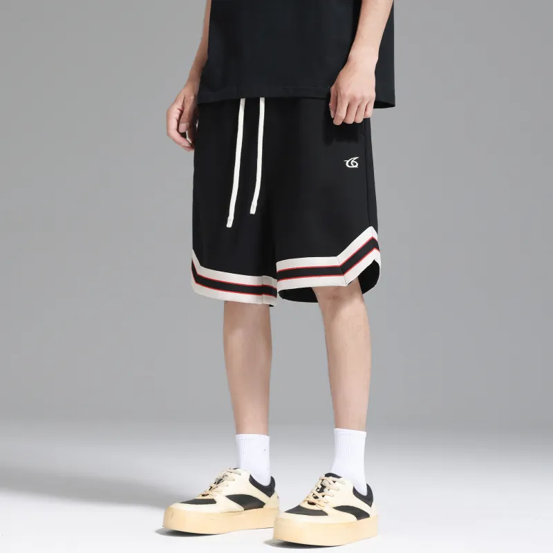 UNKNOWTAL Casual Shorts Unisex Black-4