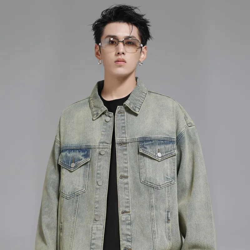 UNKNOWTAL Denim Jackets Unisex-7