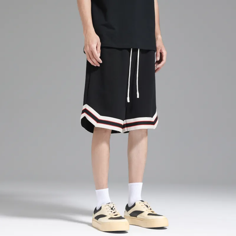 UNKNOWTAL Casual Shorts Unisex Black-6
