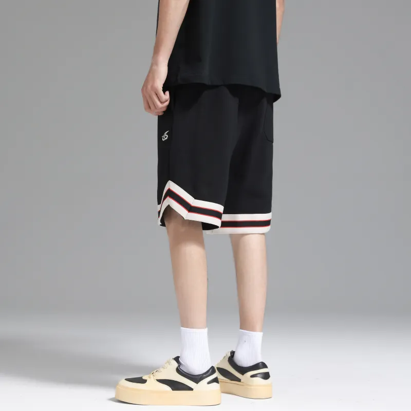 UNKNOWTAL Casual Shorts Unisex Black-3