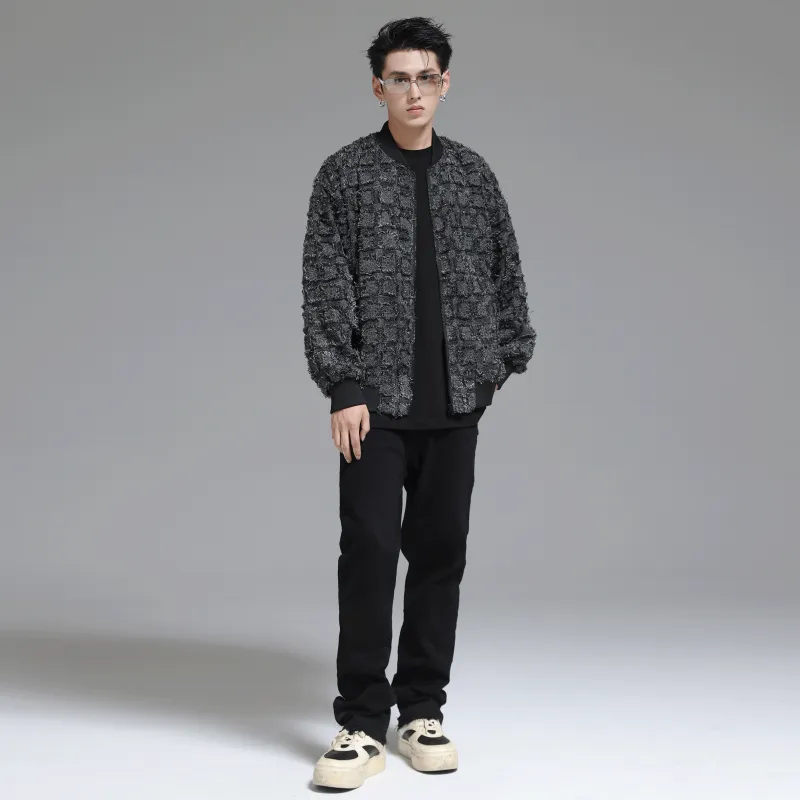 UNKNOWTAL Jacket Unisex Black Gray-11